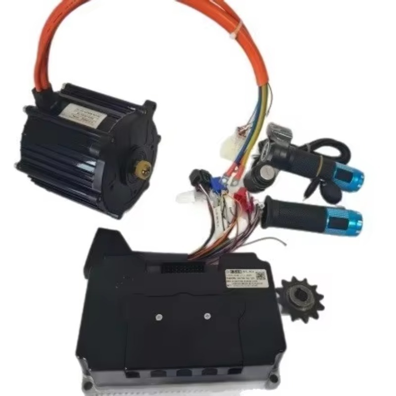 Kit Motor Penggerak Tengah 72V - Mid Drive Motor Kit 72V 5000W ulasan dan harga